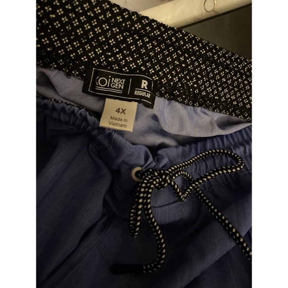 Koi Scrubs Good Vibe Jogger Pant Heather True Ceil size 4X New with tags - Picture 6 of 6